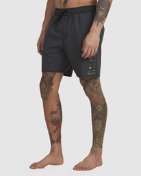 1 KRAK EAGLE ELASTIC Black UVYBS00115 RVCA