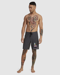 3 Too High Boardshorts Black UVYBS00128 RVCA