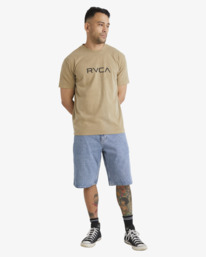 4 Americana Denim Shorts Blue UVYDS03001 RVCA