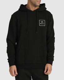 6 RVCA All The Ways - Hoodie for Men Black UVYFT00121 RVCA
