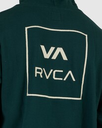 2 RVCA All The Ways - Sweat à capuche pour Homme Vert UVYFT00121 RVCA