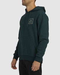 4 RVCA All The Ways - Sweat à capuche pour Homme Vert UVYFT00121 RVCA