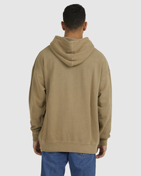 1 RVCA Healing - Hoodie for Men Brown UVYFT00187 RVCA
