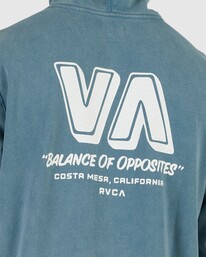 3 CORNERSHOP HOODIE Blue UVYFT00188 RVCA