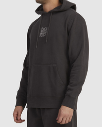 1 THREEWAYS HOODIE Black UVYFT00219 RVCA
