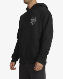 2 COEXIST HOODIE Black UVYFT00221 RVCA