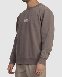 4 Head Quarters - Sweatshirt for Men Grey UVYFT00222 RVCA
