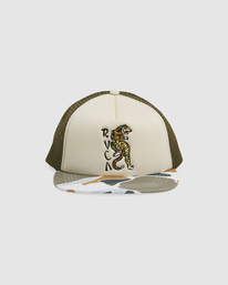 1 Lost Paradise - Cappellino Trucker da Uomo Gray UVYHA00181 RVCA