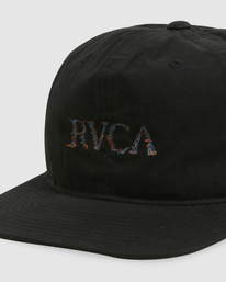 5 On A Thread - Casquette snapback pour Homme Noir UVYHA00188 RVCA