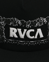 5 Break Away Snapback Cap Black UVYHA00230 RVCA