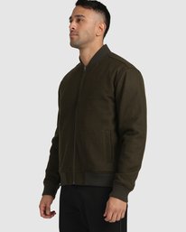 3 TROY BOMBER Brown UVYJK00100 RVCA