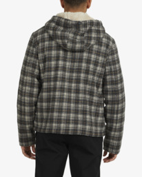 2 CALI PLAID JACKET Black UVYJK00109 RVCA