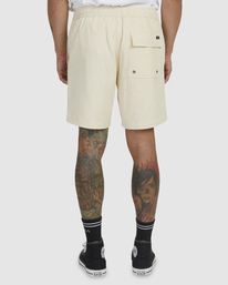 1 Escape Cord Elasticized Shorts White UVYWS00114 RVCA