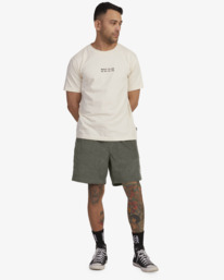 4 ESCAPE CORD ELASTIC CIRCA Green UVYWS00125 RVCA