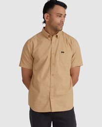 0 GARDEN PARTY SS SHIRT Beige UVYWT00107 RVCA