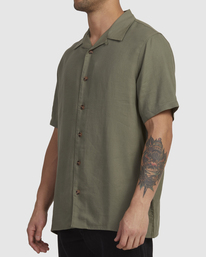 1 DAYDREAM SHIRT Green UVYWT00133 RVCA
