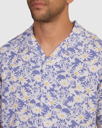 3 DAIS FLORAL SS SHIRT Purple UVYWT00135 RVCA