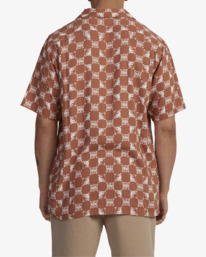 2 Yang Shirt Brown UVYWT00140 RVCA