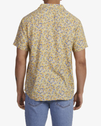 2 Ground Cover Shirt Orange UVYWT00142 RVCA