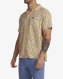 1 Ground Cover Shirt Orange UVYWT00142 RVCA