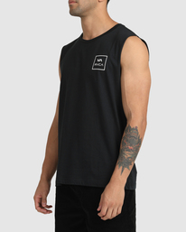 1 VA ALL THE WAYS MUSCLE Black UVYZT00160 RVCA