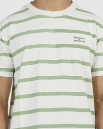 6 Del Ray Stripe Tee White UVYZT00357 RVCA
