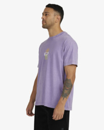 3 Sun Dancers - T-Shirt for Men Purple UVYZT00403 RVCA