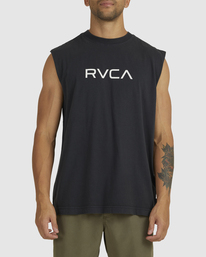 BIG RVCA WASHED MUSCLE  UVYZT00407