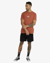 6 Pretty Sharp - T-Shirt für Männer Braun UVYZT00410 RVCA