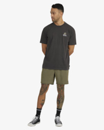 4 BANGALORE T-SHIRT Black UVYZT00411 RVCA