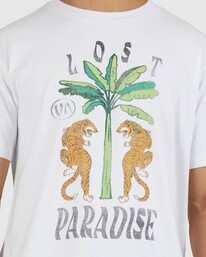 3 LOST PARADISE T-SHIRT White UVYZT00418 RVCA