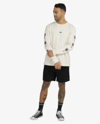 6 Radio Palms - Long Sleeve T-Shirt for Men  UVYZT00421 RVCA