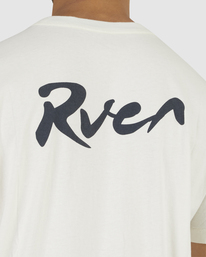 3 MUJI T-SHIRT White UVYZT00426 RVCA
