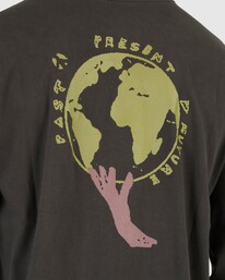 2 Good Thoughts - Long Sleeve T-Shirt for Men Black UVYZT00430 RVCA