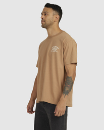 3 RVCA Healing - T-shirt pour Homme Marron UVYZT00431 RVCA