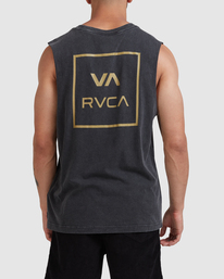 3 VA ALL THE WAYS MUSCLE Black UVYZT00442 RVCA