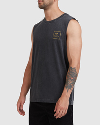 2 VA ALL THE WAYS MUSCLE Black UVYZT00442 RVCA