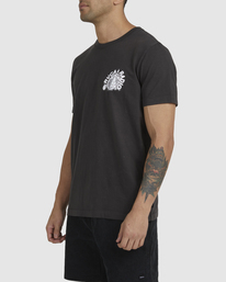 4 RVCA Radio - T-Shirt for Men Black UVYZT00479 RVCA