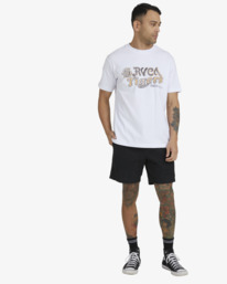 4 BANGALORE TIGER T-SHIRT White UVYZT00502 RVCA