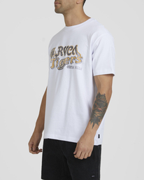 1 BANGALORE TIGER T-SHIRT White UVYZT00502 RVCA