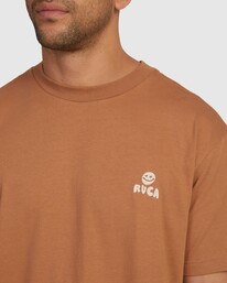 4 UTOPIAN DAYDREAM T-SHIRT Beige UVYZT00509 RVCA
