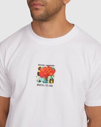 4 BEAUTY OF RVCA T-SHIRT White UVYZT00513 RVCA