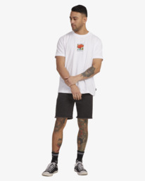 5 BEAUTY OF RVCA T-SHIRT White UVYZT00513 RVCA