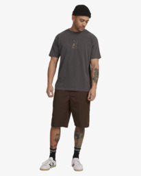 6 Eagle - Maglietta da Uomo Black UVYZT00515 RVCA