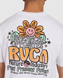 3 UNITED POPS T-SHIRT White UVYZT00517 RVCA