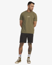 6 Head Quarters - T-Shirt for Men Green UVYZT00519 RVCA