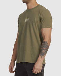 4 Head Quarters - T-Shirt for Men Green UVYZT00519 RVCA