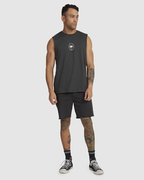 4 WIRED MUSCLE Black UVYZT00540 RVCA