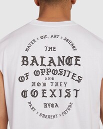 4 COEXIST MUSCLE White UVYZT00541 RVCA