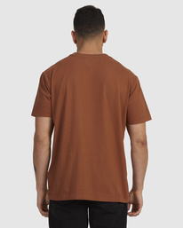 1 Spun Collage - T-Shirt Unisex Braun UVYZT00579 RVCA